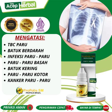 Jual Obat Tbc Tuberkulosis Batuk Berdarah Nyeri Dada Paru Paru Kering