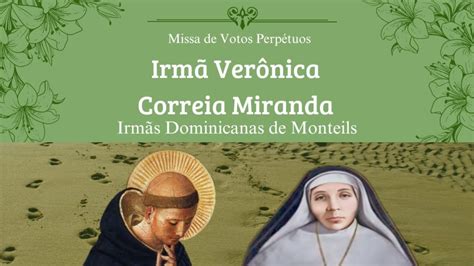 Missa De Votos Perp Tuos Da Irm Ver Nica Miranda H Catedral N S