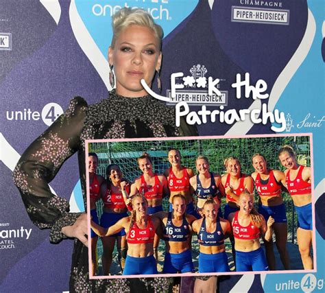 Pink Condemns Very Sexist Womens Beach Handball Bikini Rules And