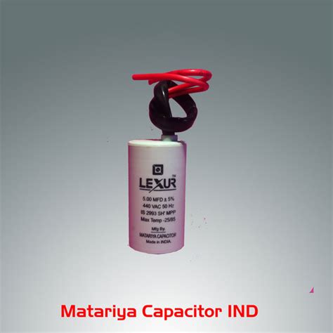 Mfd V Motor Run Capacitor At Best Price In Surat Id