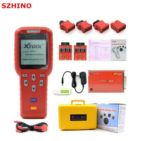 Original XTOOL X100 Pro Auto Key Programmer With EEPROM Adapters