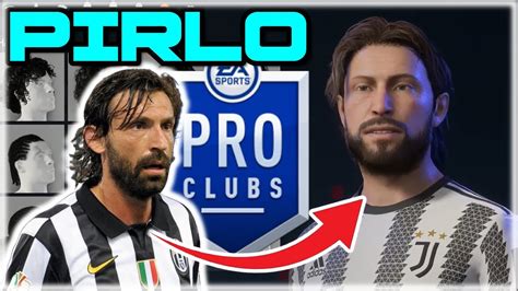 Fifa 23 Andrea Pirlo Pro Clubs Look Alike Youtube