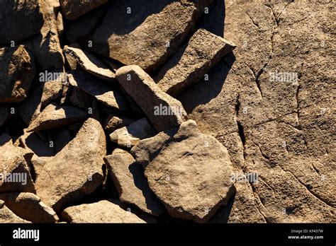 Cracks In Drought Affected Earth Stock Photo Alamy