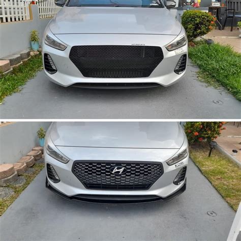 Revamping Style Mesh Grille Replacement For Hyundai Elantra Gt