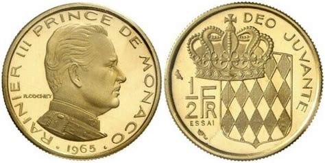 Franc Rainier Iii Essai Monaco Numista