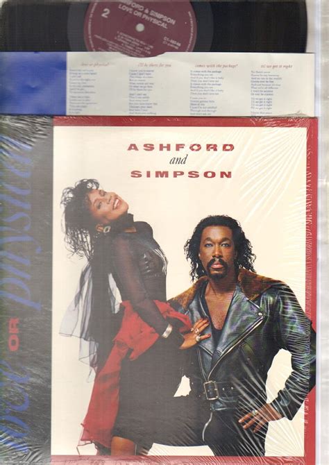 ASHFORD AND SIMPSON LOVE OR PHYSICAL LP Vinyl By ASHFORD AND