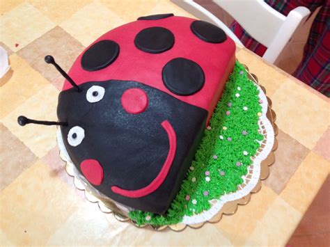 Gaston the Ladybird birthday cake! | Celebration cakes, Cake, Birthday cake