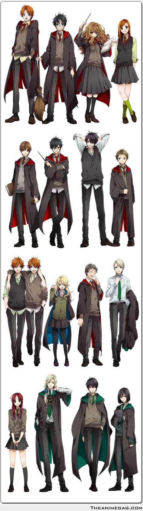 24 Harry Potter Anime Ideas Harry Potter Anime Harry Potter Potter