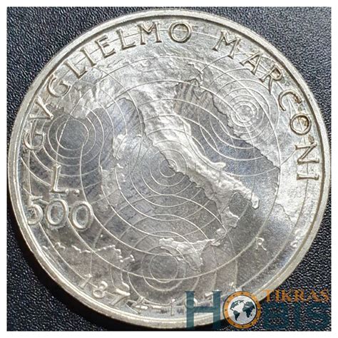 Italy Lire Th Guglielmo Marconi Km