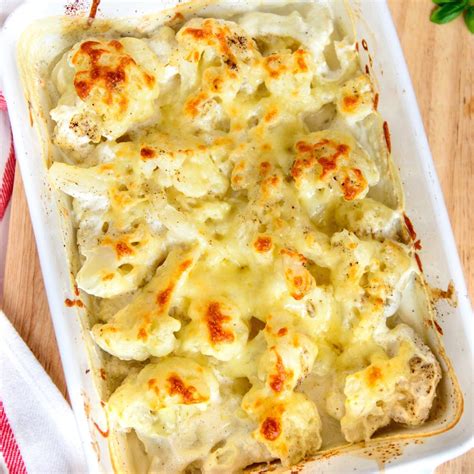 Cheesy Creamy Garlicky Cauliflower Bake Is The Perfect Gluten Free And