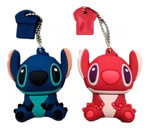 Memoria Usb 128gb Figura Stitch Nuevas Garantizadas Color Stitch Azul