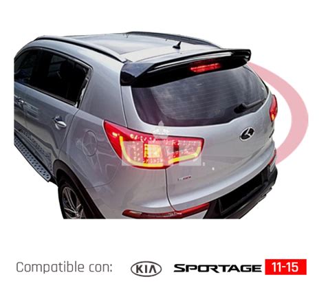 Spoiler Kia Sportage 11 16 Color Primer Tks Mobil