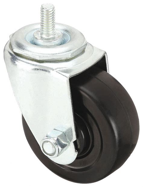 3 In Wheel Dia 110 Lb Threaded Stem Caster 1g0071g007 Grainger