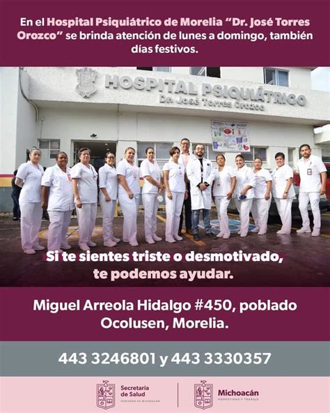 Secretaría de Salud de Michoacán on Twitter El Hospital Psiquiátrico