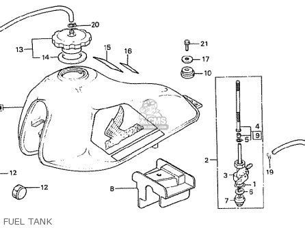 Honda Xr50 Carburetor Diagram