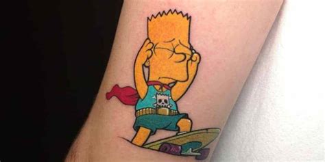 Discover More Than 70 Supreme Bart Simpson Tattoo Incdgdbentre