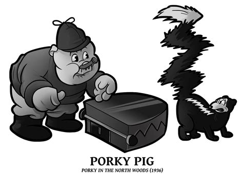 1936 - Porky Pig by BoscoloAndrea on DeviantArt