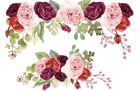 Cor Marsala Floral Marsala Png Vectors Stock Photos Psd Files