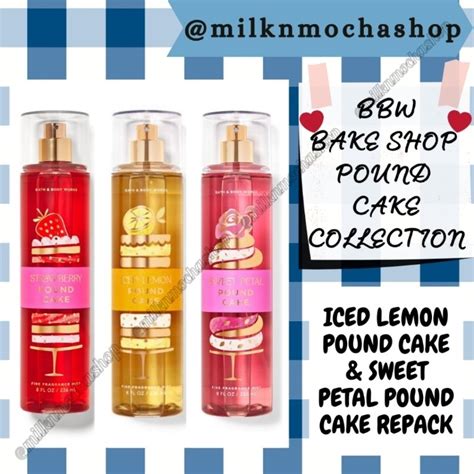 Bbw Tester Sweet Petal Pound Cake Iced Lemon Pound Cake Strawberry