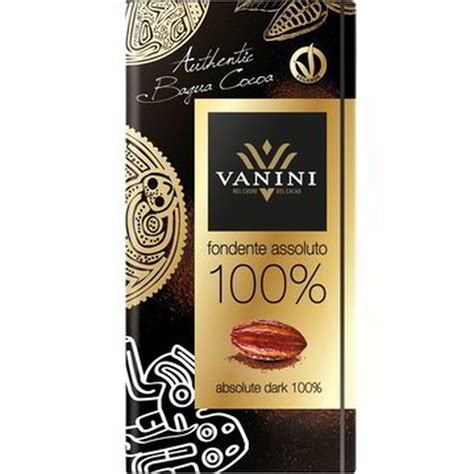 Vanini Tavoletta Di Cioccolata Fondente 100 Bagua Foodu