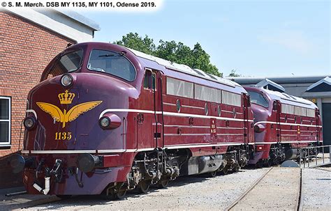 DSB MY 1135 blev bygget af Nohab i 1957