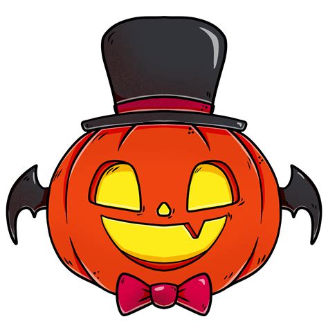 Dracula Pumpkin Halloween Png