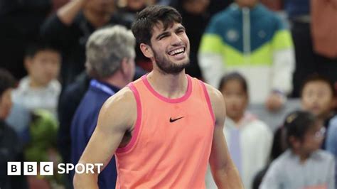 China Open Carlos Alcaraz To Play Jannik Sinner In Final After Beating