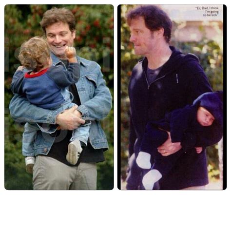 Colin Firth with sons | Colin firth, Colin firth son, Firth