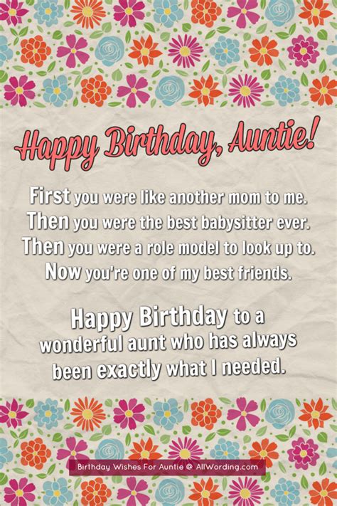 Happy Birthday, Auntie! 50+ B-Day Wishes For Your Beloved Aunt ...