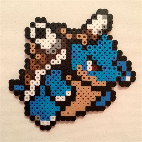 Blastoise Sprite Perler Bead Pattern Bead Sprite Pokemon Pixel Art