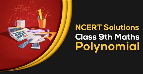 Class Th Math Polynomials Ncert Solution Cbse