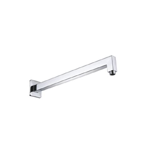 BRAS DOUCHE MURAL CARRE CHROME 40cm Sardis