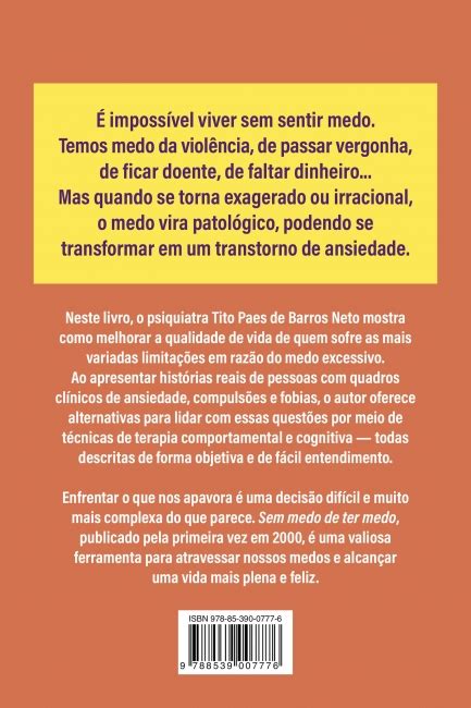 Sem Medo De Ter Medo Tito Paes De Barros Neto Grupo Companhia Das