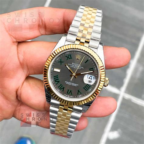 Rolex Datejust 41 Yellow Gold Wimbledon Jubilee