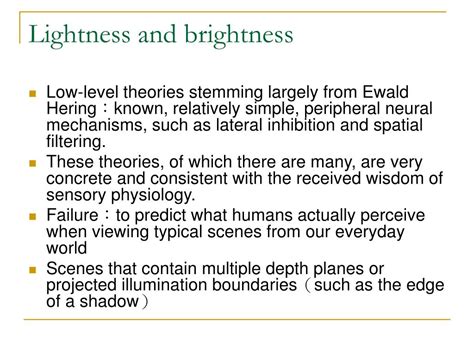 PPT The Anchoring Effect In Lightness Perception In Humans PowerPoint