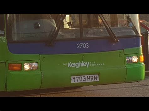 Broken Transdev Keighley Volvo B7TL Plaxton President 2703 Y703 HRN