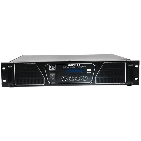 Audiopeak Dsp W Rms X Channel Power Amplifier For