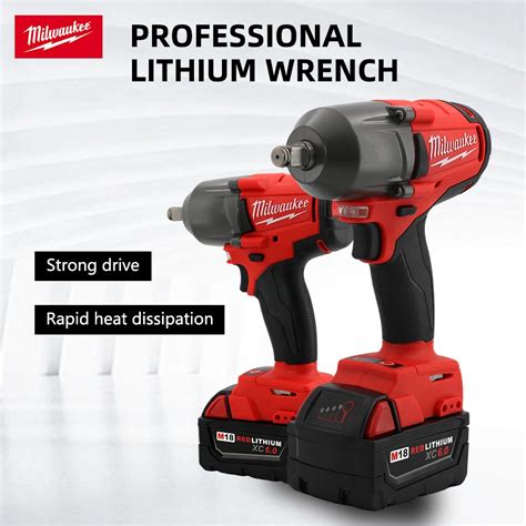 Milwaukee Llave El Ctrica Inal Mbrica De 1300NM Bater A De 18V Llave De