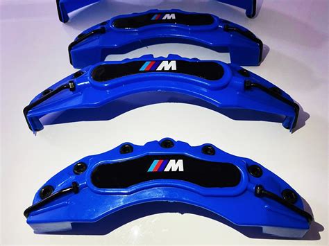 Pcs Bmw M Brake Caliper Cover Blue Car Accessories Gift Z Etsy