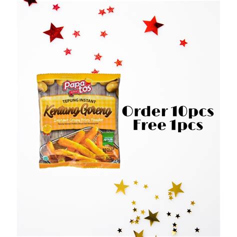 Jual Papatos Tepung Kentang Goreng Tepung Bumbu French Fries Shopee