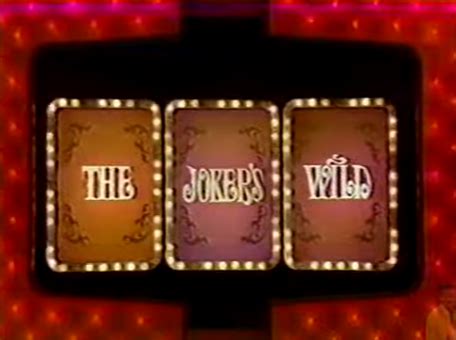 The Joker's Wild (1973 "Celebrity Edition" pilot) | Barry & Enright ...