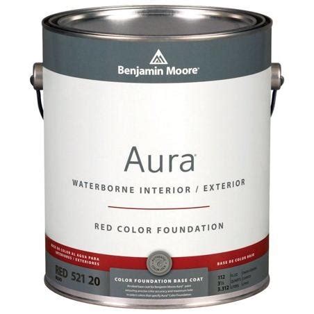 Departments - Benjamin Moore Aura Interior Exterior Red Base 1G