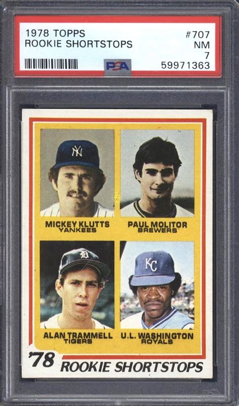 1978 Topps Paul Molitor RC PSA 7 Raddoc25 Flickr