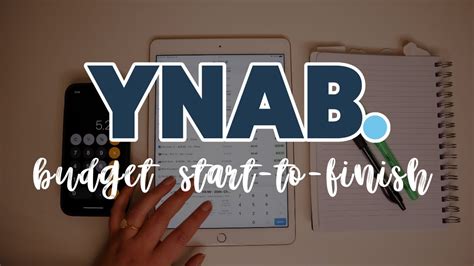 Complete Ynab Budget Set Up For Beginners Update Create A New