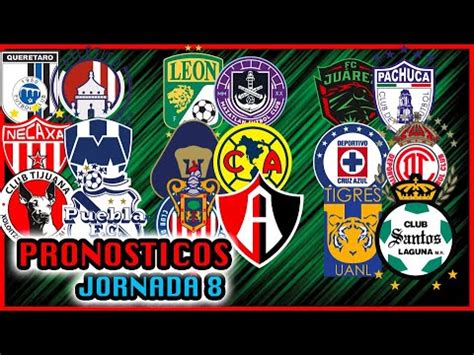 Pronosticos Jornada Apertura Liga Mx Quiniela Futbol