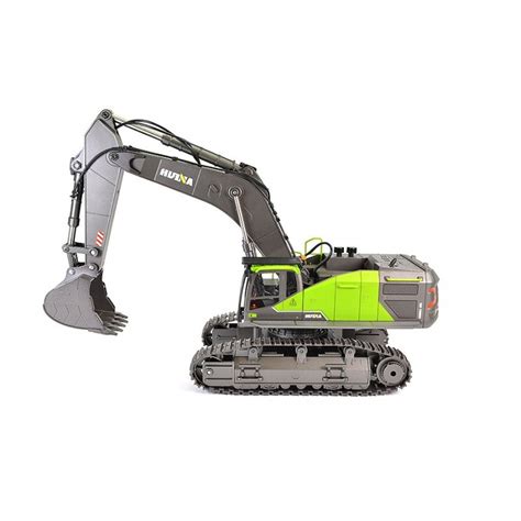 Excavadora RC Huina Verde 1 14 Pala Metálica