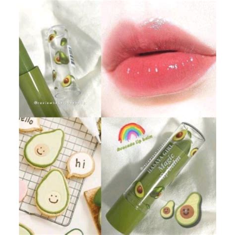 Jual Hasaya Girl Lip Balm Avocado Pelembab Bibir Shopee Indonesia