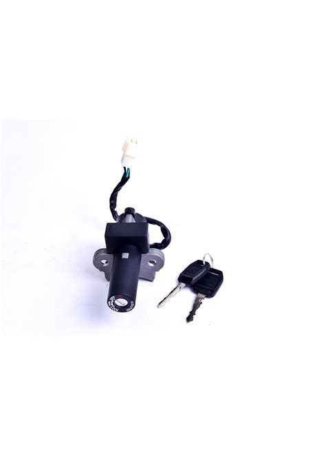 Ignition Switch Cum Steering Lock For Hero CD Deluxe 4 Wire Spark Minda