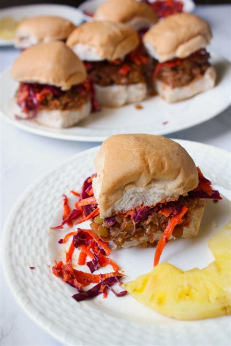 Vegan BBQ Jackfruit Sliders With Tangy Coleslaw Whitney E RD