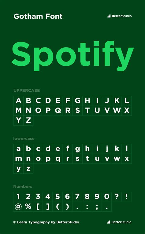 Spotify Font: Logo & Website Font Free Download